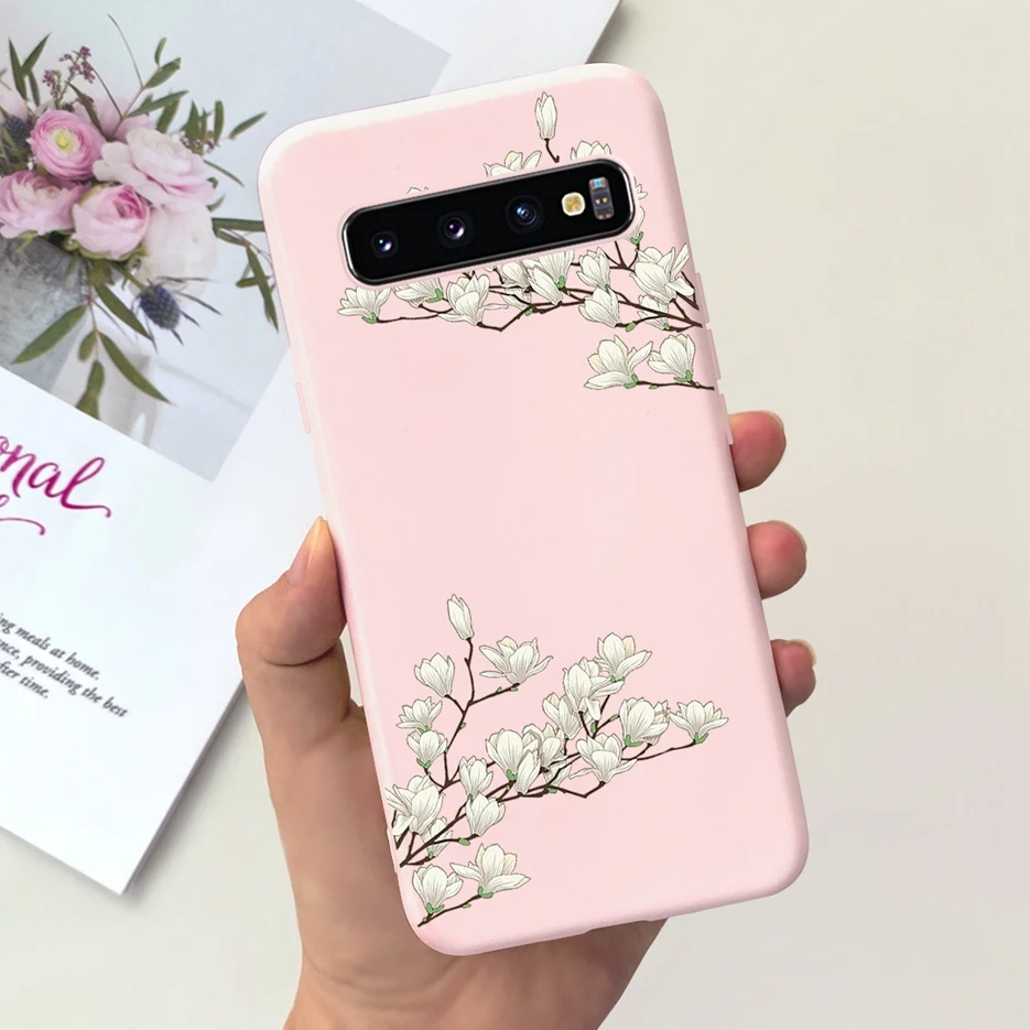 For Samsung Galaxy S10 S10e S10+ Case Cute Fashion Cartoon Cover Soft TPU Phone Case For Samsung S10 Plus S 10 Galaxy S10e Shell