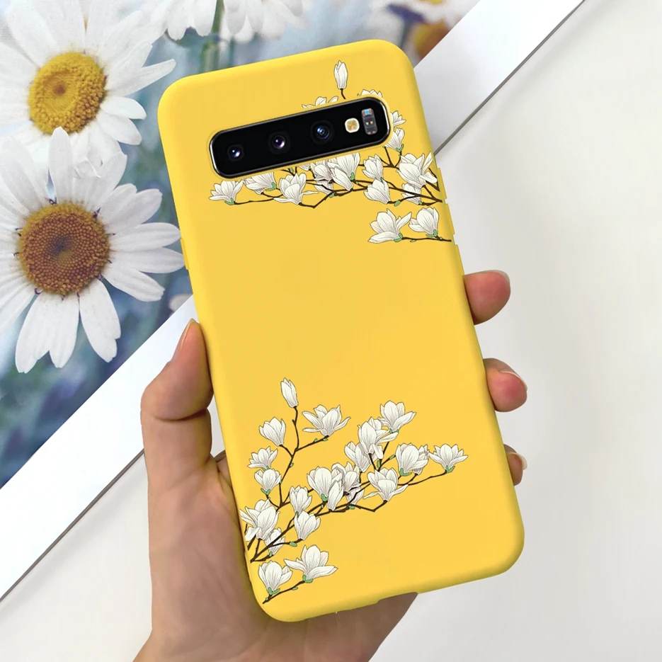 For Samsung Galaxy S10 S10e S10+ Case Cute Fashion Cartoon Cover Soft TPU Phone Case For Samsung S10 Plus S 10 Galaxy S10e Shell