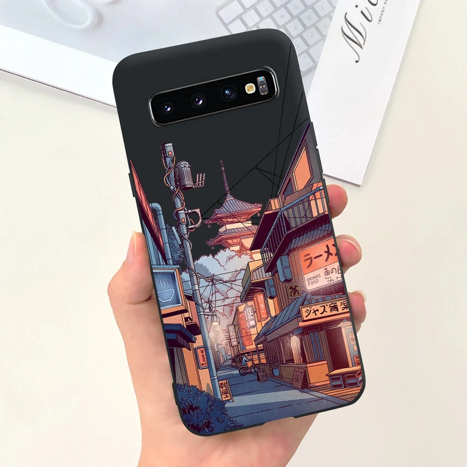 For Samsung Galaxy S10 S10e S10+ Case Cute Fashion Cartoon Cover Soft TPU Phone Case For Samsung S10 Plus S 10 Galaxy S10e Shell