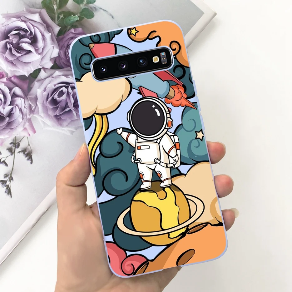 For Samsung Galaxy S10 S10e S10+ Case Cute Fashion Cartoon Cover Soft TPU Phone Case For Samsung S10 Plus S 10 Galaxy S10e Shell