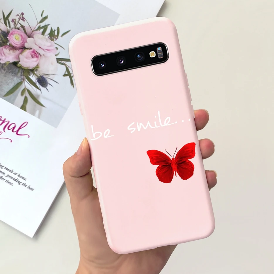 For Samsung Galaxy S10 S10e S10+ Case Cute Fashion Cartoon Cover Soft TPU Phone Case For Samsung S10 Plus S 10 Galaxy S10e Shell