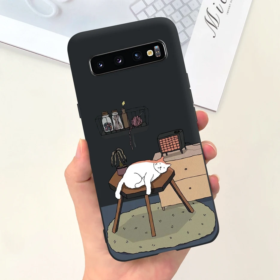 For Samsung Galaxy S10 S10e S10+ Case Cute Fashion Cartoon Cover Soft TPU Phone Case For Samsung S10 Plus S 10 Galaxy S10e Shell