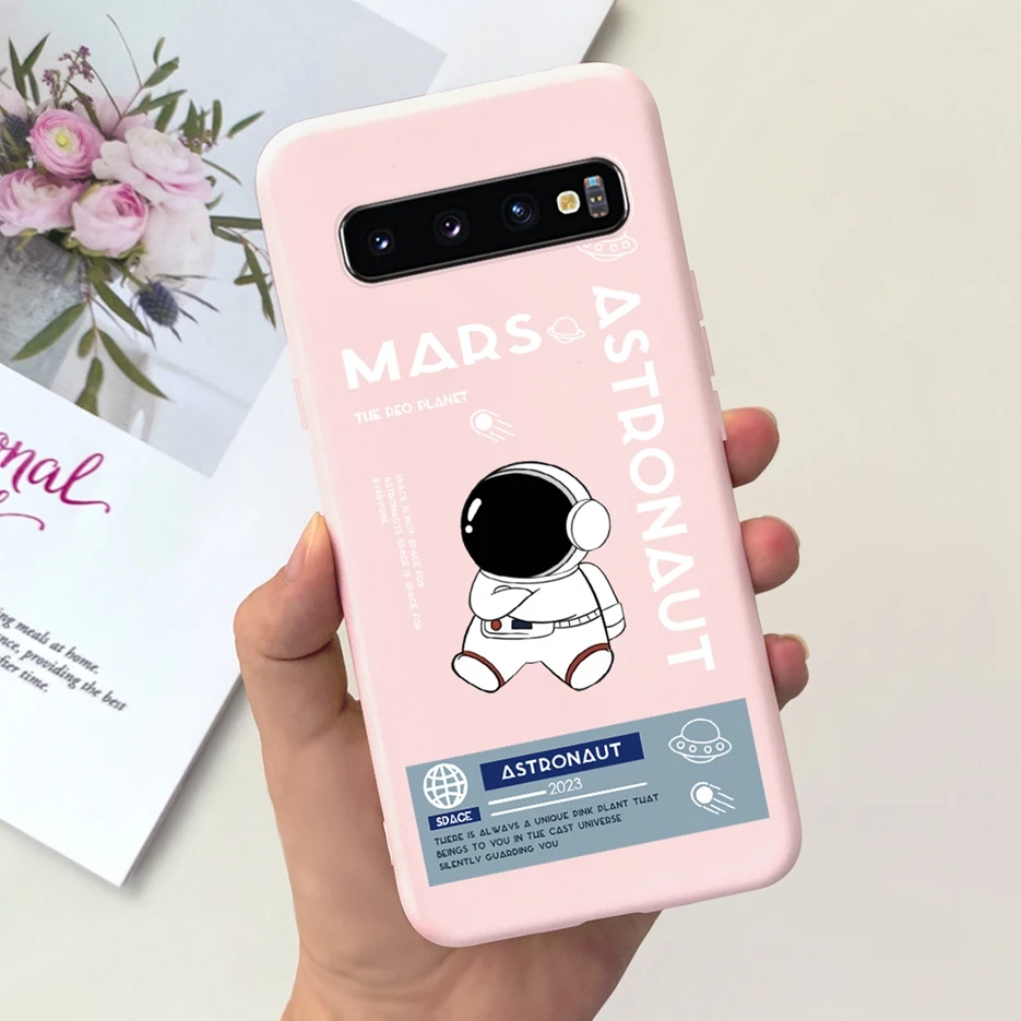 For Samsung Galaxy S10 S10e S10+ Case Cute Fashion Cartoon Cover Soft TPU Phone Case For Samsung S10 Plus S 10 Galaxy S10e Shell