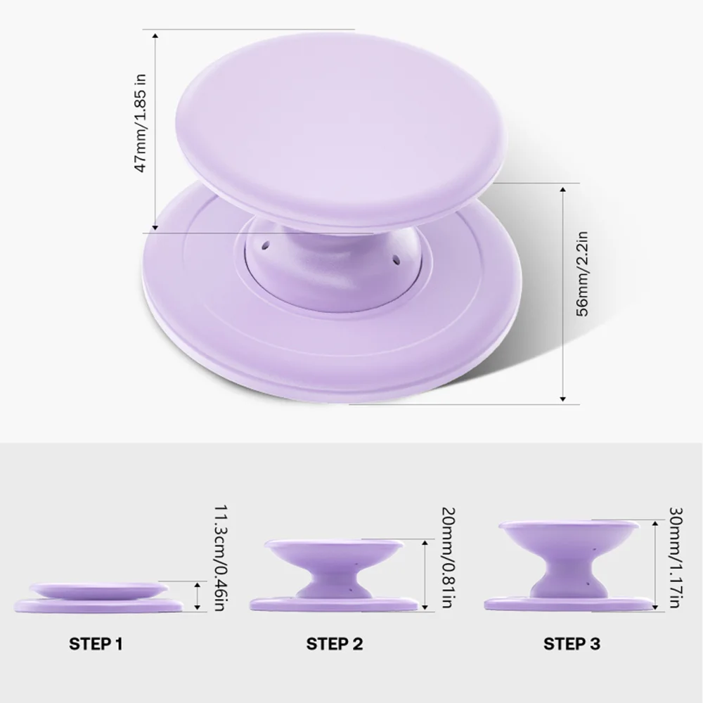 Popping NEW Magnetic Silicone Phone Grip Holder Socket More Comfortably Finger Stand for iPhone 15 14 Magnetic Holder Grip Tok