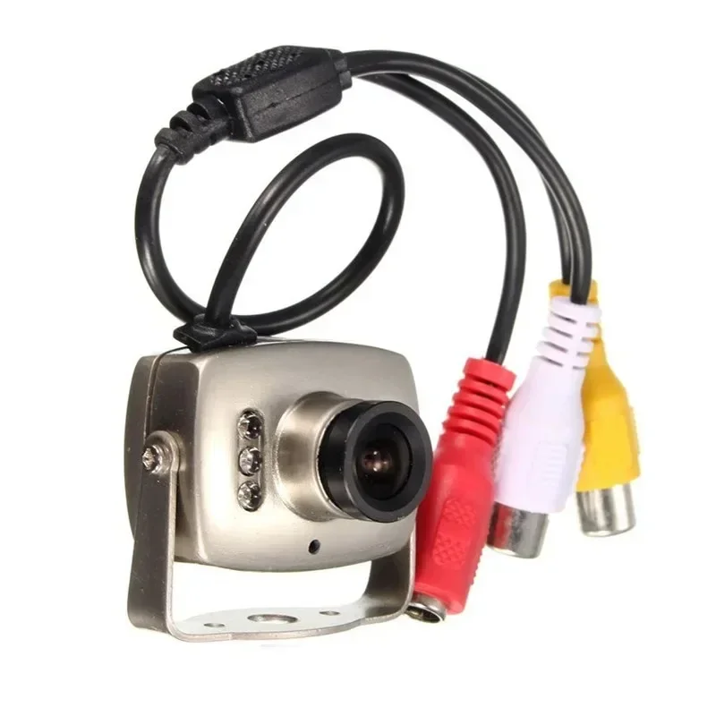 208C Mini Camera 120 Degree Wide Angle Lens 600TVL Micro Cameras FPV PAL/NTSC Night Vision Monitoring Mini Infrared Camera 1pcs