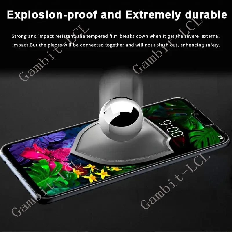 9H HD Original Full Tempered Glass For LG V60 ThinQ 5G V50 G8S G8 G8X G7 One LGV60ThinQ Screen Protection Protector Cover Film