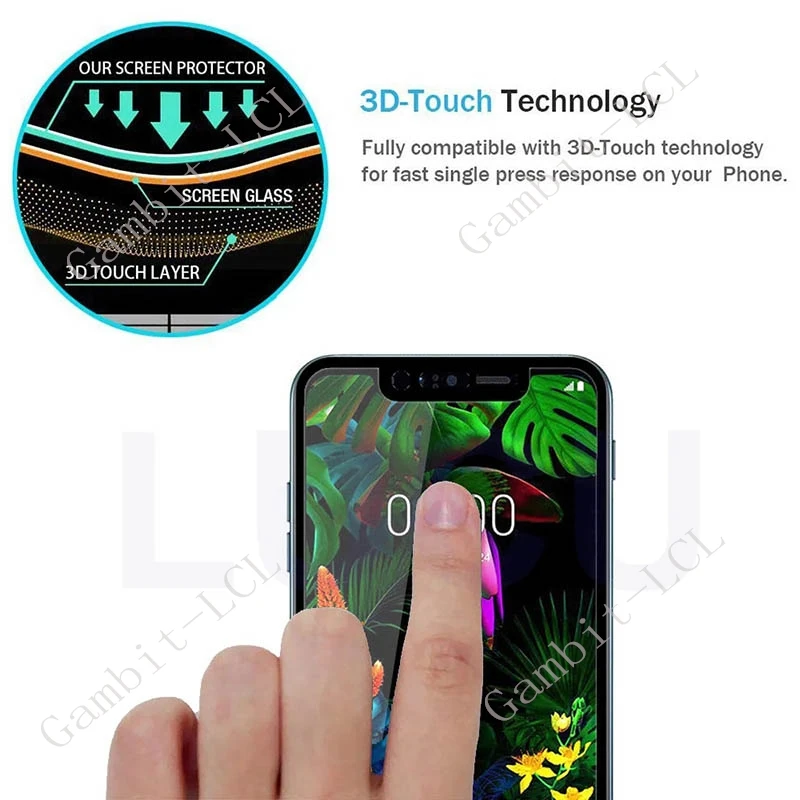 9H HD Original Full Tempered Glass For LG V60 ThinQ 5G V50 G8S G8 G8X G7 One LGV60ThinQ Screen Protection Protector Cover Film