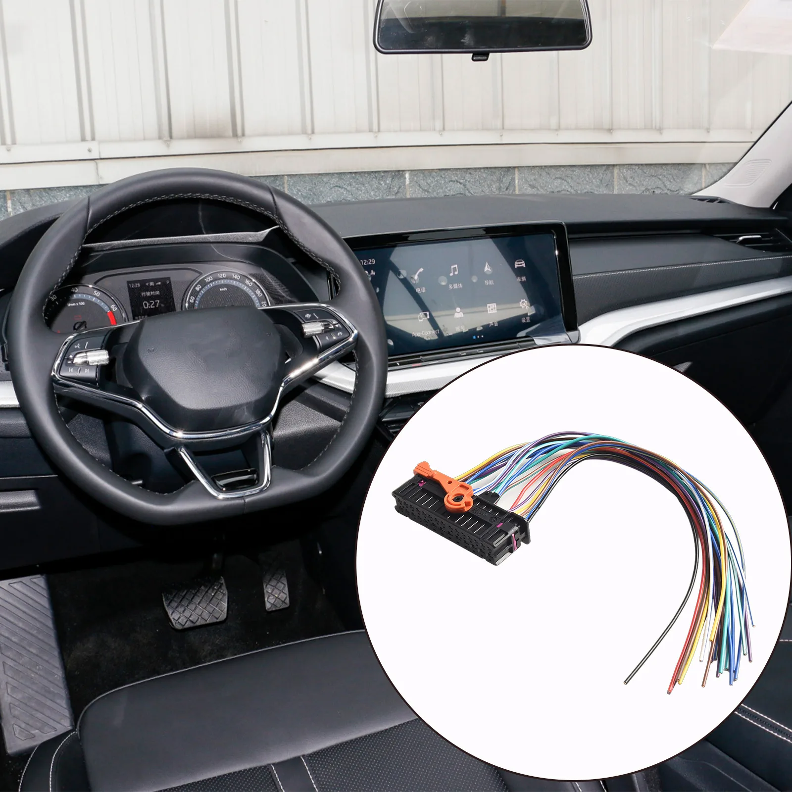 car Left Right Door Cable Wiring Harness Plug For Skoda For Fabia For Superb For Roomster For Passat For Seat For Golf for Eos