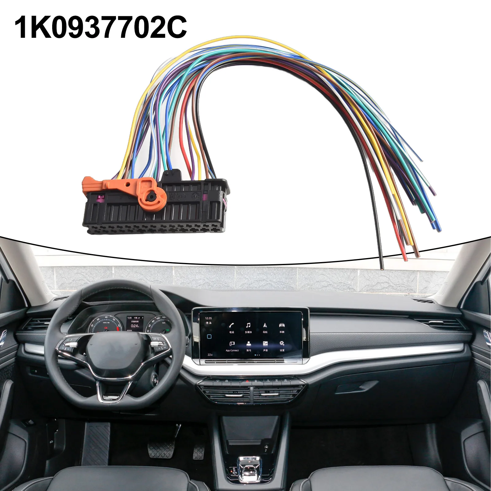 car Left Right Door Cable Wiring Harness Plug For Skoda For Fabia For Superb For Roomster For Passat For Seat For Golf for Eos