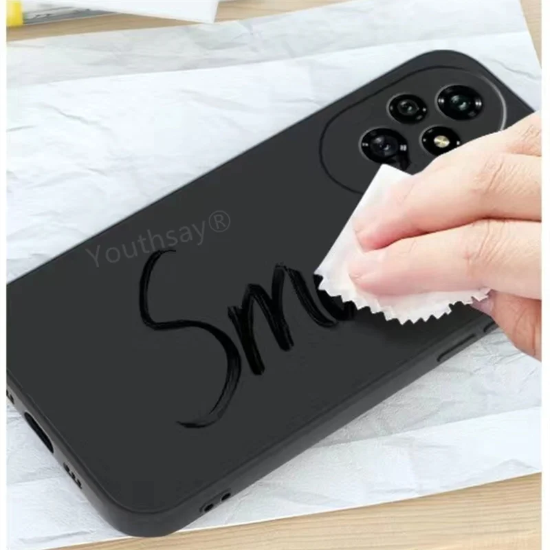 For Honor 200 Case Cover for Honor 200 Pro Fundas Coque Original Liquid Silicone Soft TPU Phone Bumper For Honor 200 Pro