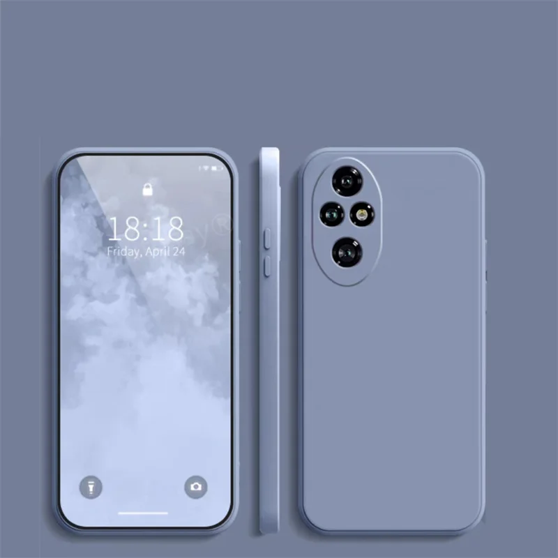 For Honor 200 Case Cover for Honor 200 Pro Fundas Coque Original Liquid Silicone Soft TPU Phone Bumper For Honor 200 Pro