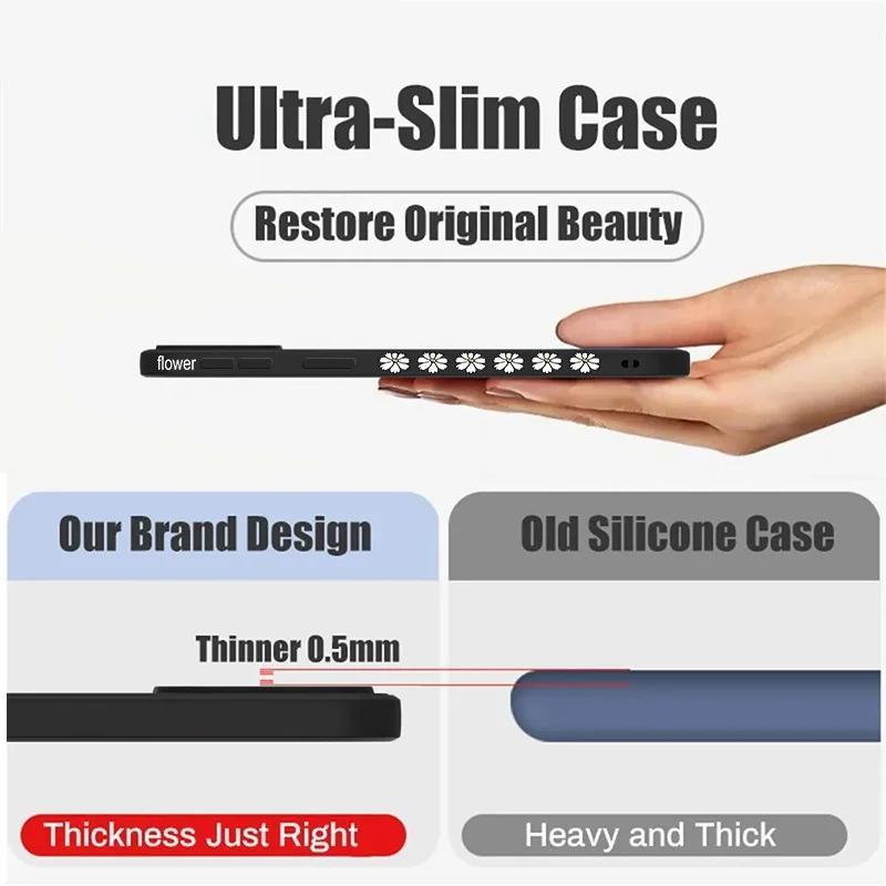 Flower Case For Samsung Galaxy S24 S25 S23 S22 Ultra S21 S20 FE A15 A25 A35 A55 A34 A36 A16 A17 A56 A54 5G Coque Lanyard Cover