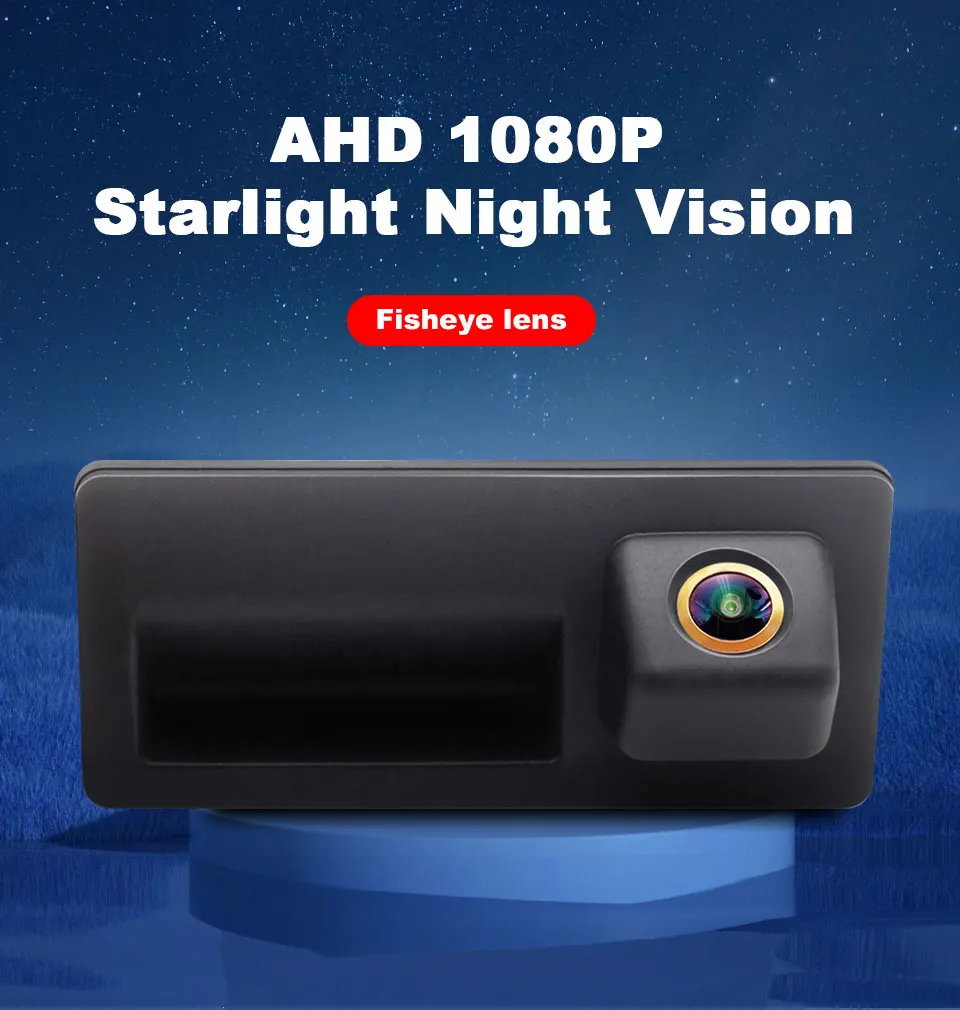 4K AHD 1920*1080P Car Back Rear Camera For VW Passat CC B6 B7 Polo Skoda Octavia Tiguan Audi A4 B8 Q3 Q5 A5 A8 S5 A3 A6 C7 A7 A1