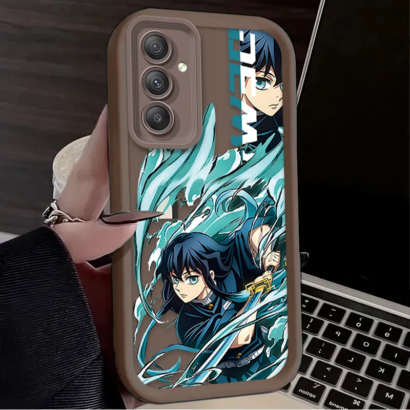 Anime Demon Slayer Case for Samsung Galaxy A35 A55 A15 A25 A16 A06 A05 A05S A24 A13 A23 A12 A22 A32 A52 A71 A51 4G Soft Cover