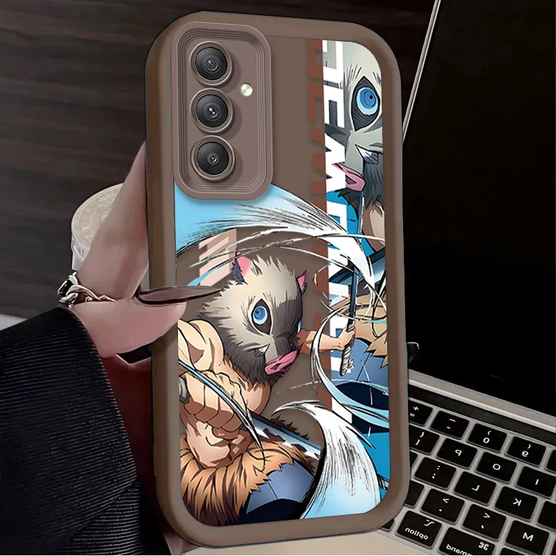 Anime Demon Slayer Case for Samsung Galaxy A35 A55 A15 A25 A16 A06 A05 A05S A24 A13 A23 A12 A22 A32 A52 A71 A51 4G Soft Cover