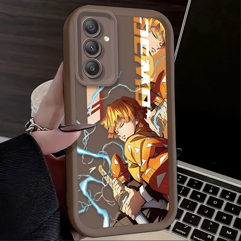 Anime Demon Slayer Case for Samsung Galaxy A35 A55 A15 A25 A16 A06 A05 A05S A24 A13 A23 A12 A22 A32 A52 A71 A51 4G Soft Cover
