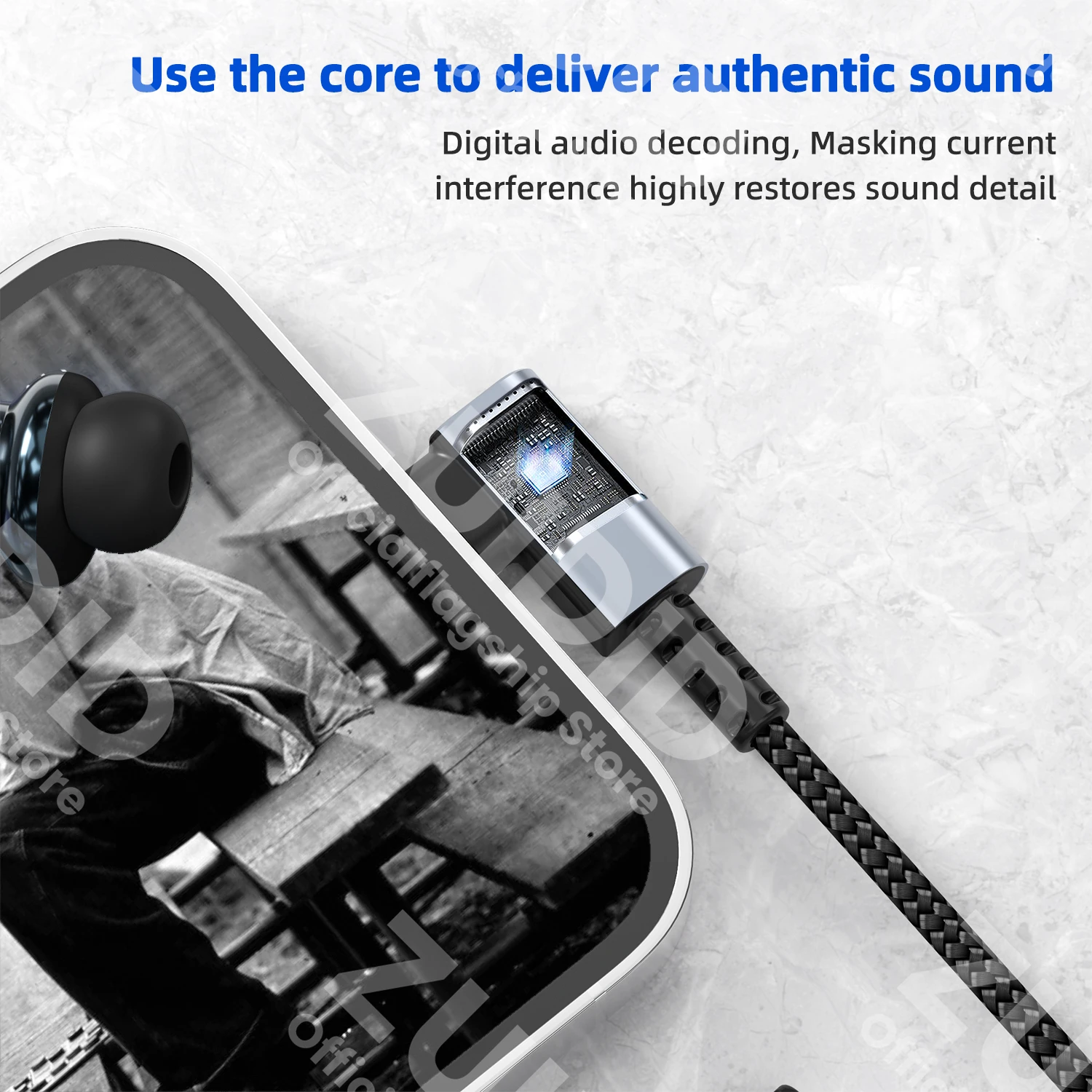 USB Type C 3.5 Jack HiFi Earphone Adapter USB C to 3.5mm Headphones AUX Audio Adapter Cable For iPad Pro Samsung Huawei Xiaomi