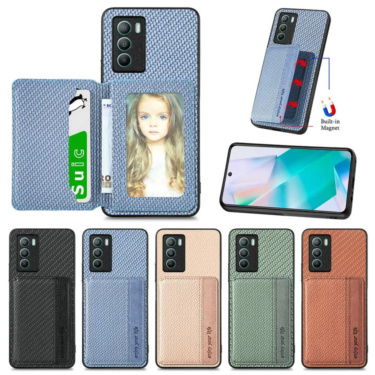 Reno 16 Pro 13 F 14 FS 5G Leather Card RFID Back Funda for OPPO Reno 14 F Case Phone 14FS 12F 10 8 7 14F 13F 12 13A Magnet Cover