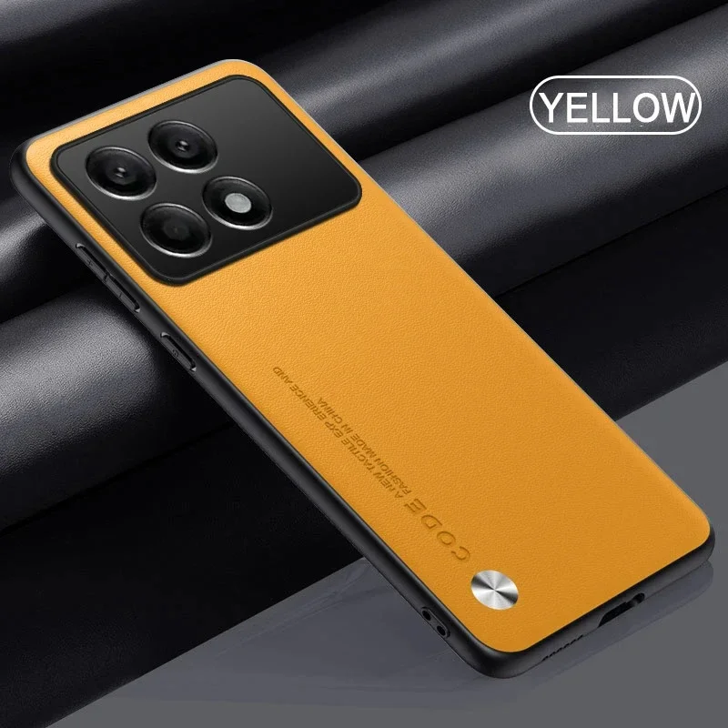 Case for Poco X6 X7 Pro Luxury PU Leather Shockproof Silicone Fundas for Xiaomi Poco X5 Pro Cover Protection Back Phone Coque