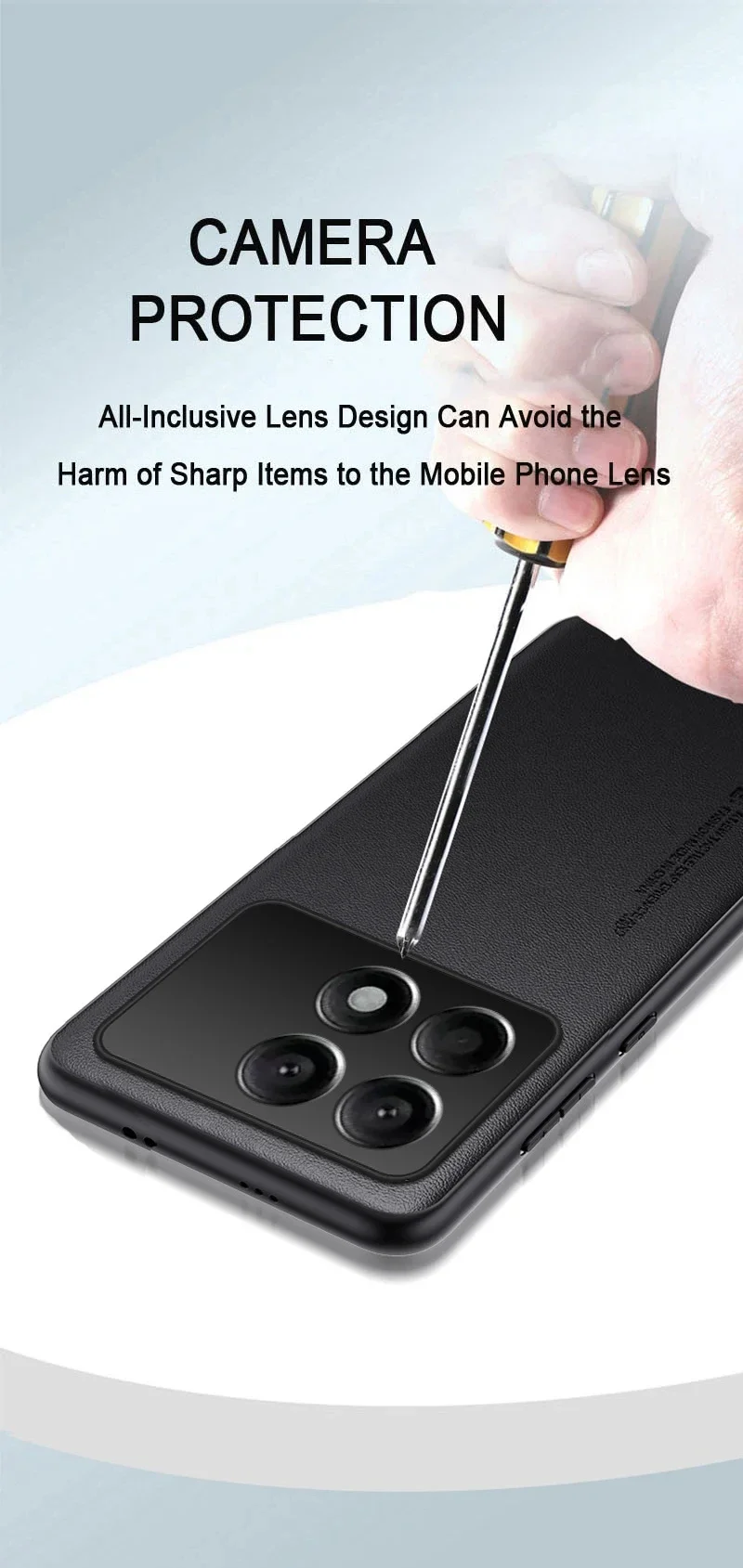 Case for Poco X6 X7 Pro Luxury PU Leather Shockproof Silicone Fundas for Xiaomi Poco X5 Pro Cover Protection Back Phone Coque