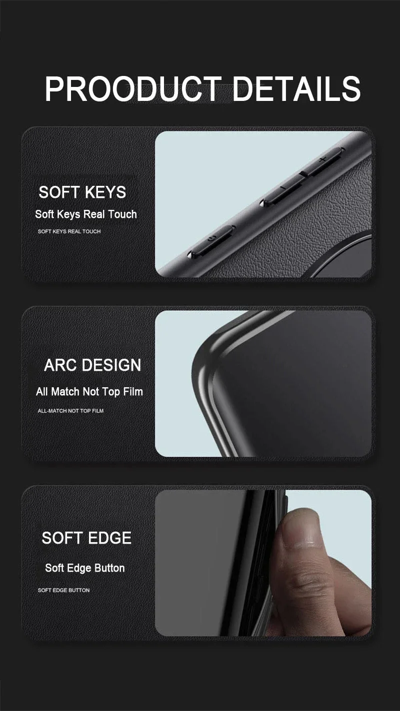 Case for Poco X6 X7 Pro Luxury PU Leather Shockproof Silicone Fundas for Xiaomi Poco X5 Pro Cover Protection Back Phone Coque