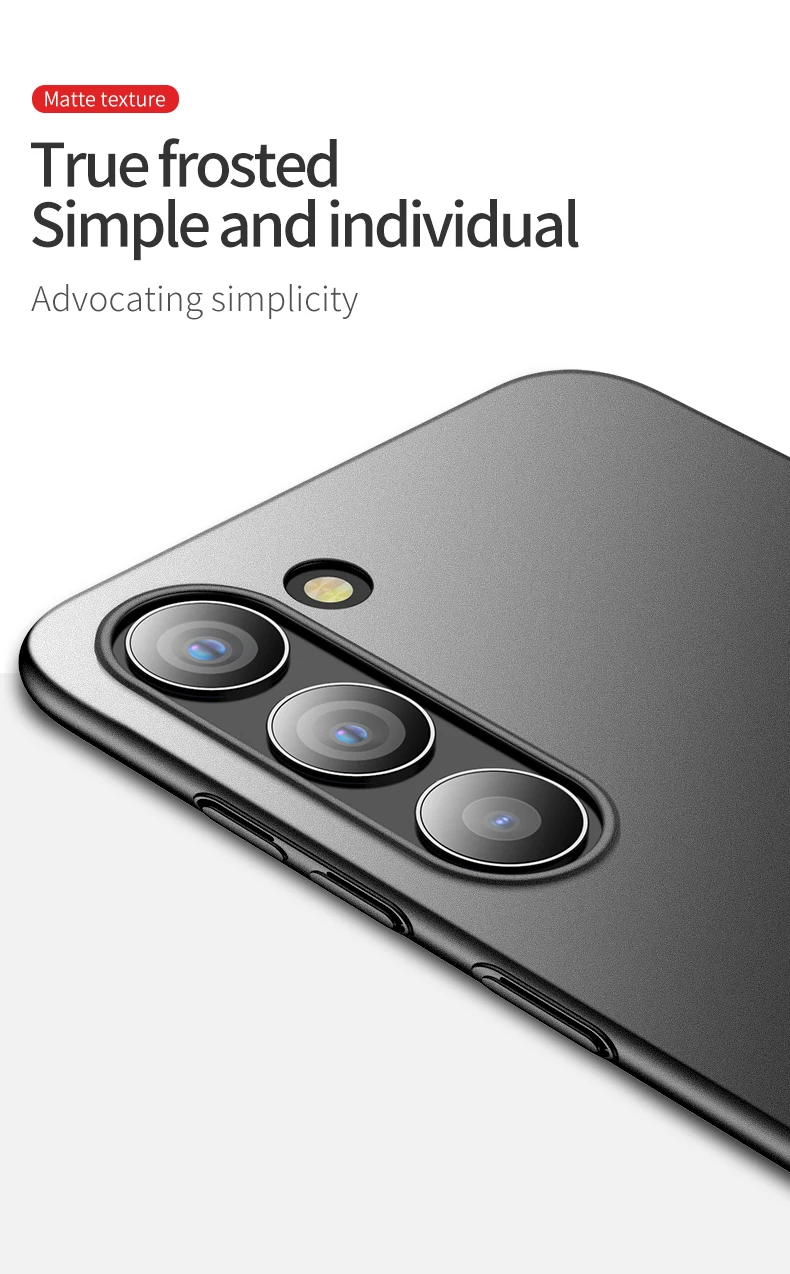 Case For SAMSUNG Galaxy S26 S25 S24 S23 S22 S21 FE Plus Ultra 5G Ultra Slim Matte Case Lightweight Hard Plastic Shockproof Cover