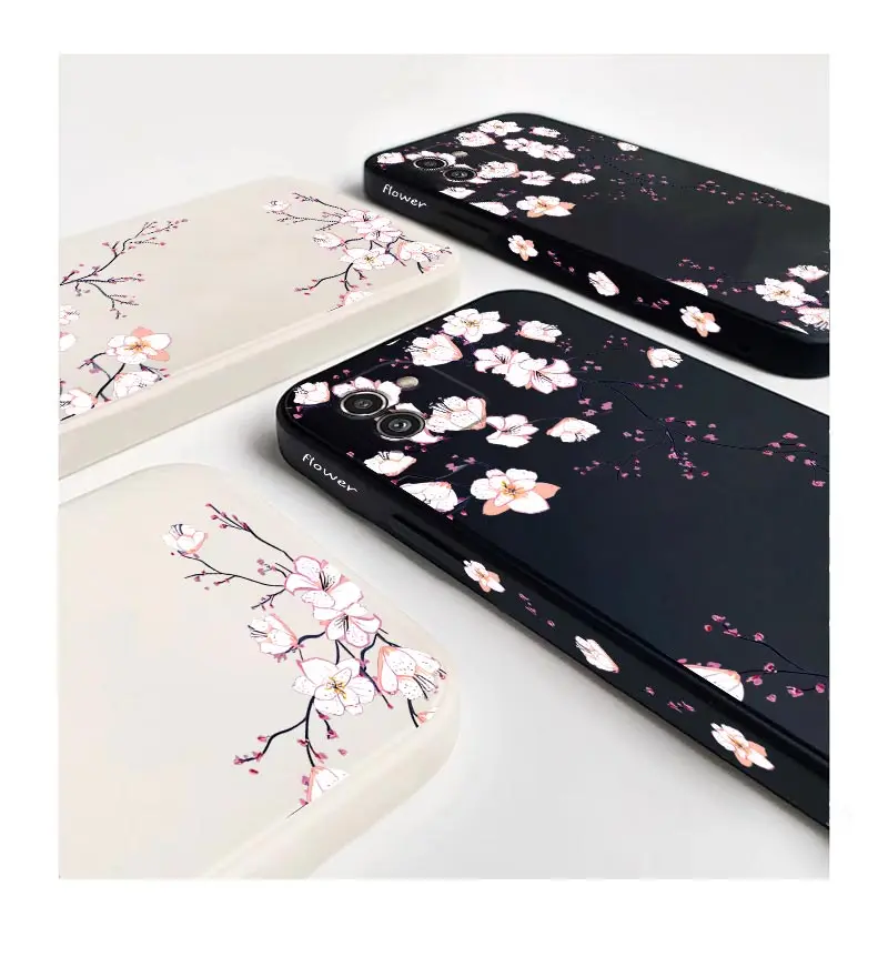 A03 Bright Orchid Silicone Phone Case For Samsung A03S A04E A04S A15 A21S A12 A13 A04 A14 A05 A03 A02 A22 A20S A23 A24 Cover