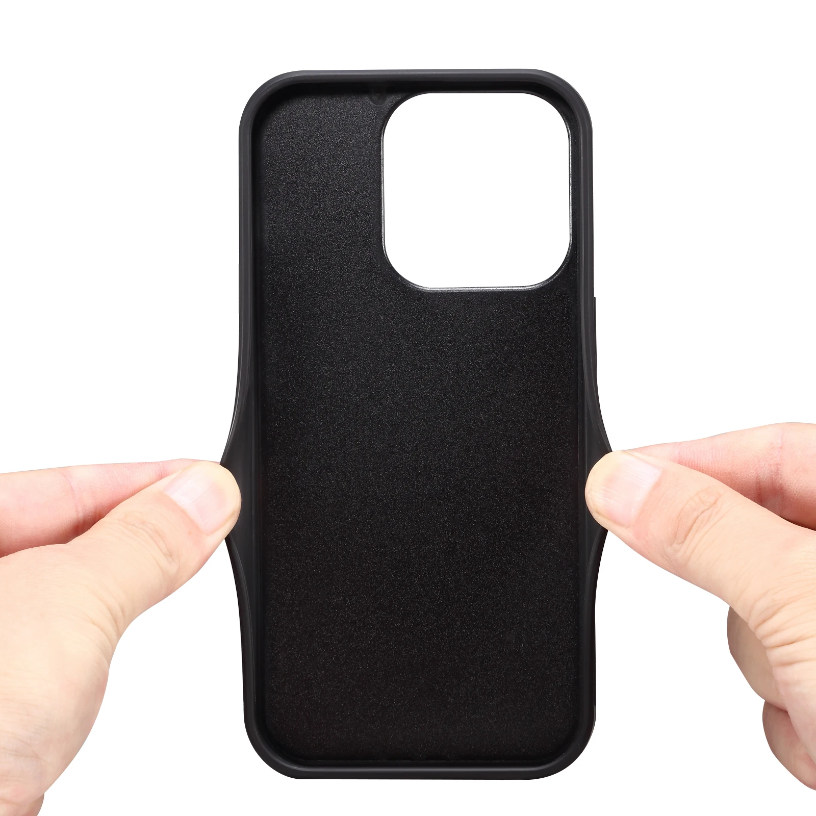 Denior For IPhone15 14 13 12 11 Mini Pro Max Shockproof Card Slot Phone Case For IPhone 7 8 Plus X Xs Xr Xs Max
