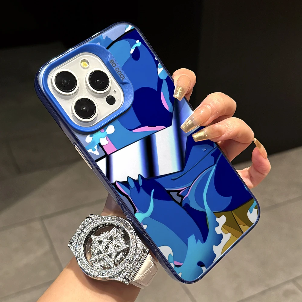 Pokemons Gengars Pikachus Phone Case for Apple iPhone 17 Air 16 16e 15 14 Plus 13 12 11 iPhone17 Pro Max X Xs XR 8 Matte Cover