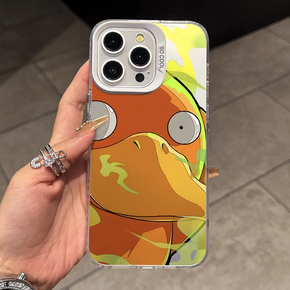 Pokemons Gengars Pikachus Phone Case for Apple iPhone 17 Air 16 16e 15 14 Plus 13 12 11 iPhone17 Pro Max X Xs XR 8 Matte Cover