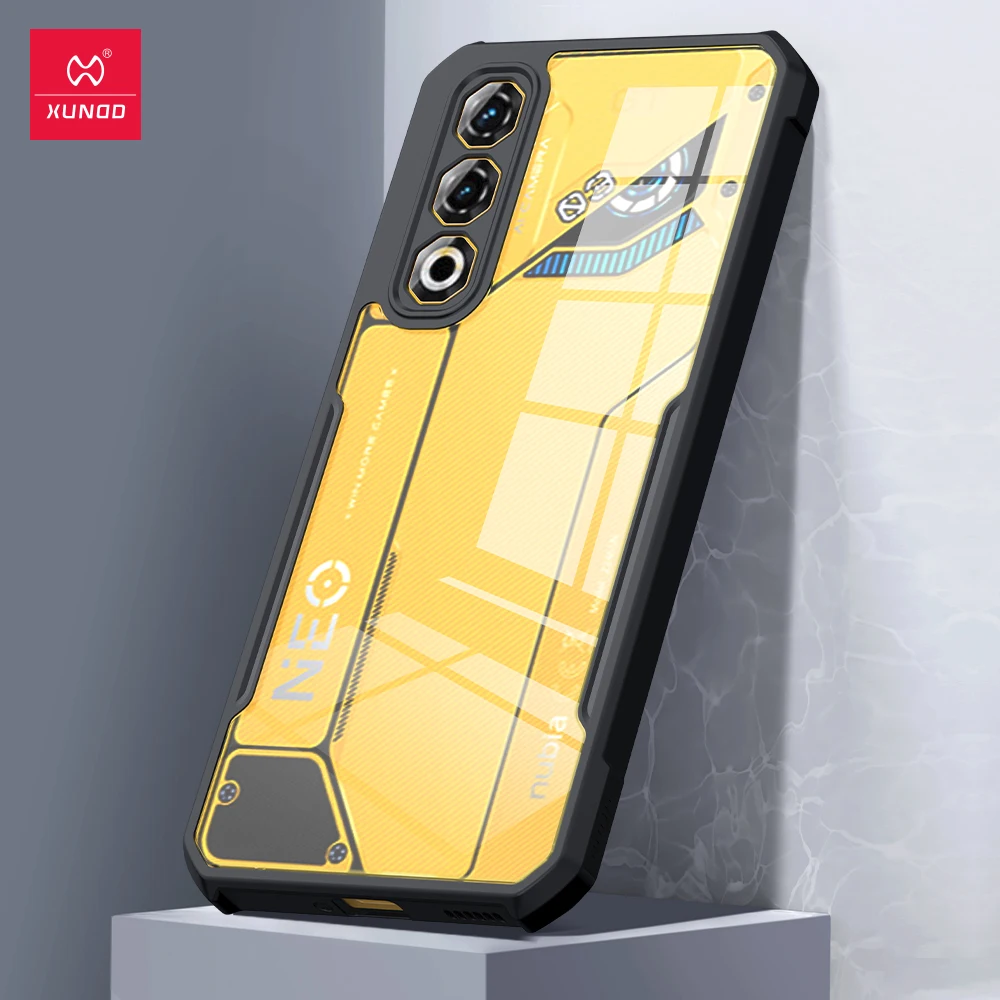 For ZTE Nubia Neo 3 GT Neo 5 Pro 5G Case XUNDD Airbags Shockproof Transparent PC+TPU Camera Protection Cover for Nubia NEO3 GT