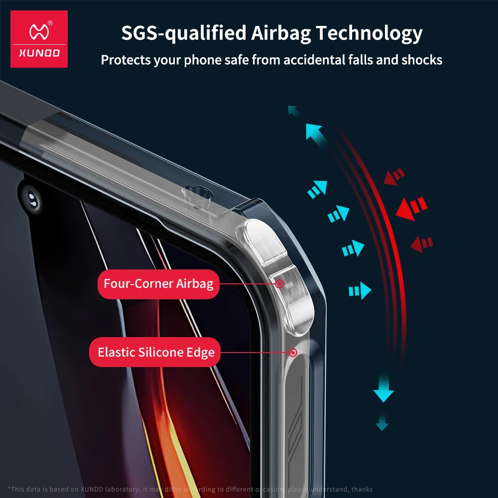 For ZTE Nubia Neo 3 GT Neo 5 Pro 5G Case XUNDD Airbags Shockproof Transparent PC+TPU Camera Protection Cover for Nubia NEO3 GT