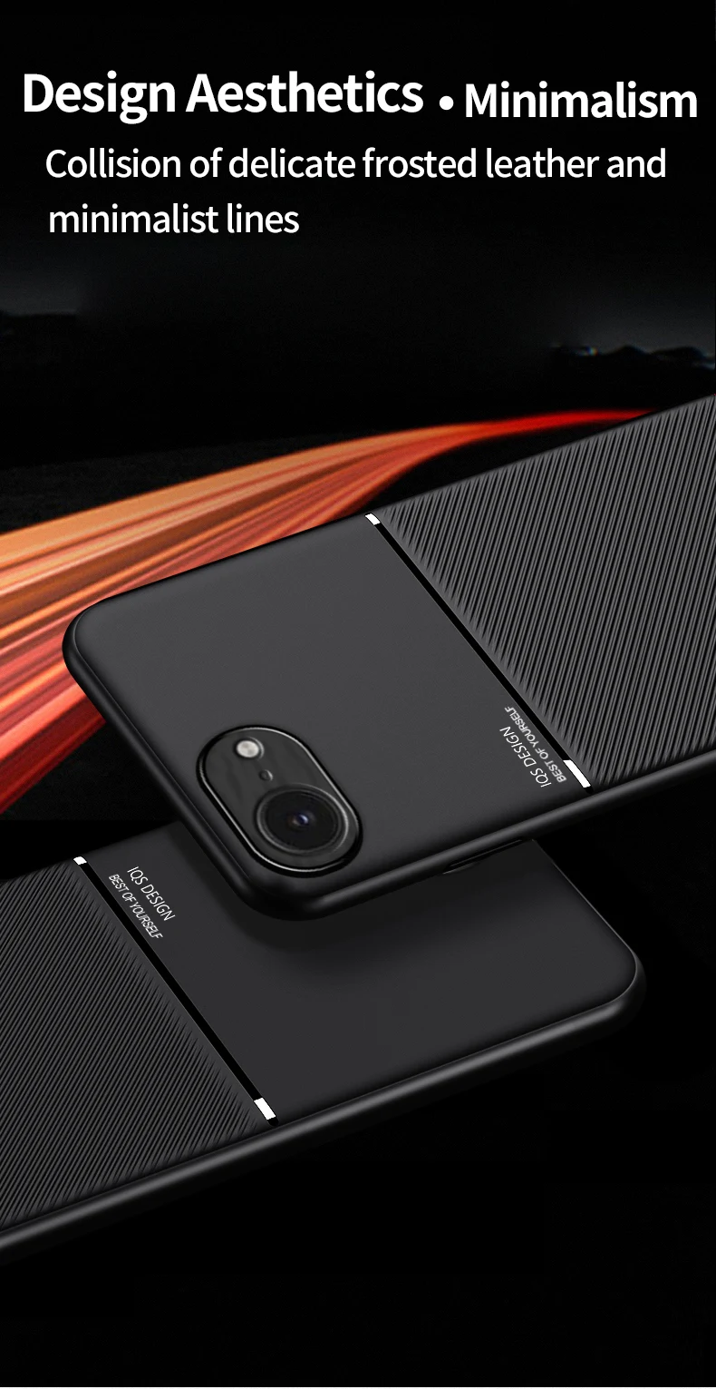 Magnetic Matte Anti Slip Phone Case For iPhone 16E