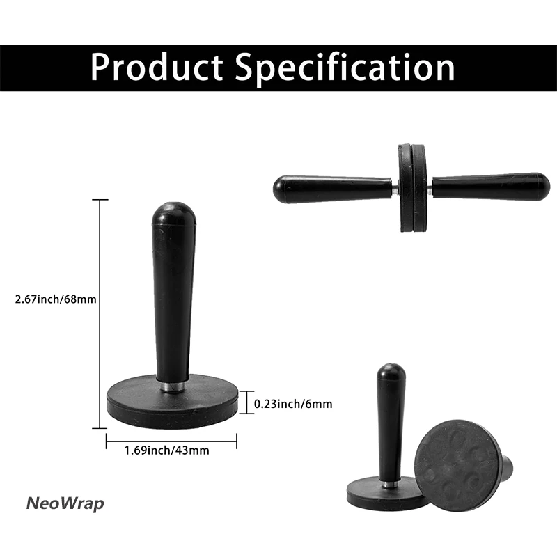 Car Film Covering Fix Tools Silicone Pad Magnet Holder Gripper Vinyl Wrap Paper Fixer Window Tint Accessories Adsorptive Patch