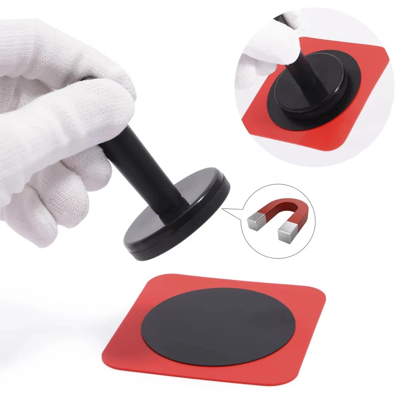 Car Film Covering Fix Tools Silicone Pad Magnet Holder Gripper Vinyl Wrap Paper Fixer Window Tint Accessories Adsorptive Patch