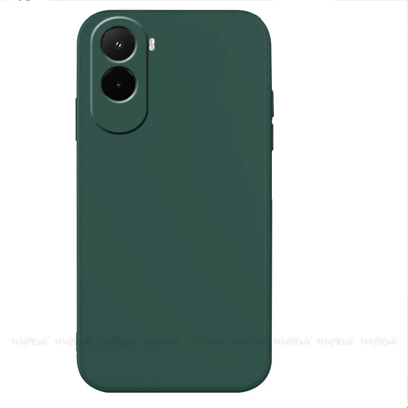 For Poco M7 Case Cover Xiaomi Poco M7 Plus Capas Shockproof Original Liquid Silicone Phone Back Bumper TPU Soft Fundas Poco M7