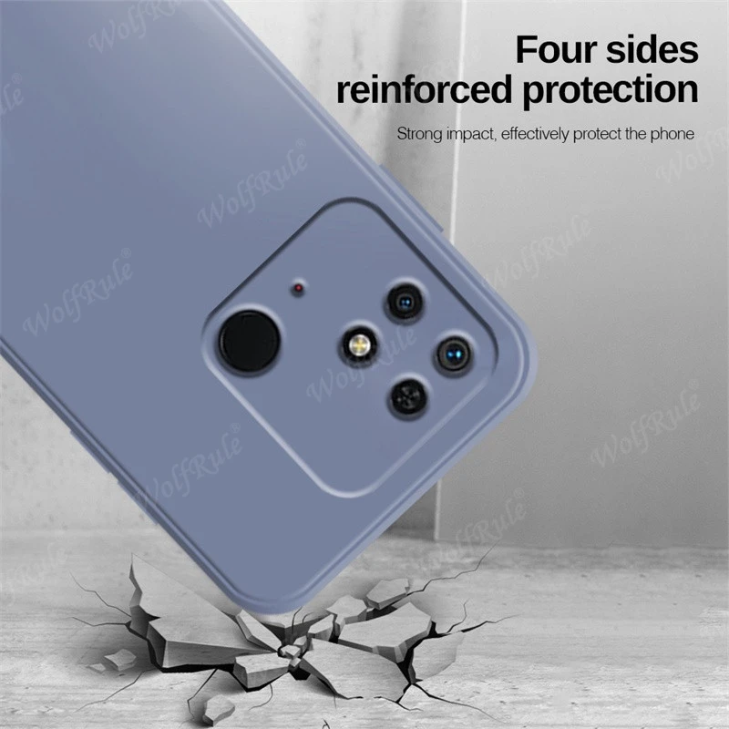 For Poco M7 Case Cover Xiaomi Poco M7 Plus Capas Shockproof Original Liquid Silicone Phone Back Bumper TPU Soft Fundas Poco M7