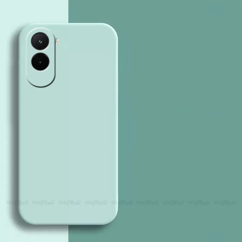 For Poco M7 Case Cover Xiaomi Poco M7 Plus Capas Shockproof Original Liquid Silicone Phone Back Bumper TPU Soft Fundas Poco M7