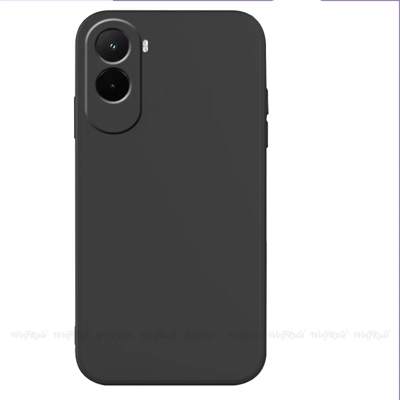For Poco M7 Case Cover Xiaomi Poco M7 Plus Capas Shockproof Original Liquid Silicone Phone Back Bumper TPU Soft Fundas Poco M7
