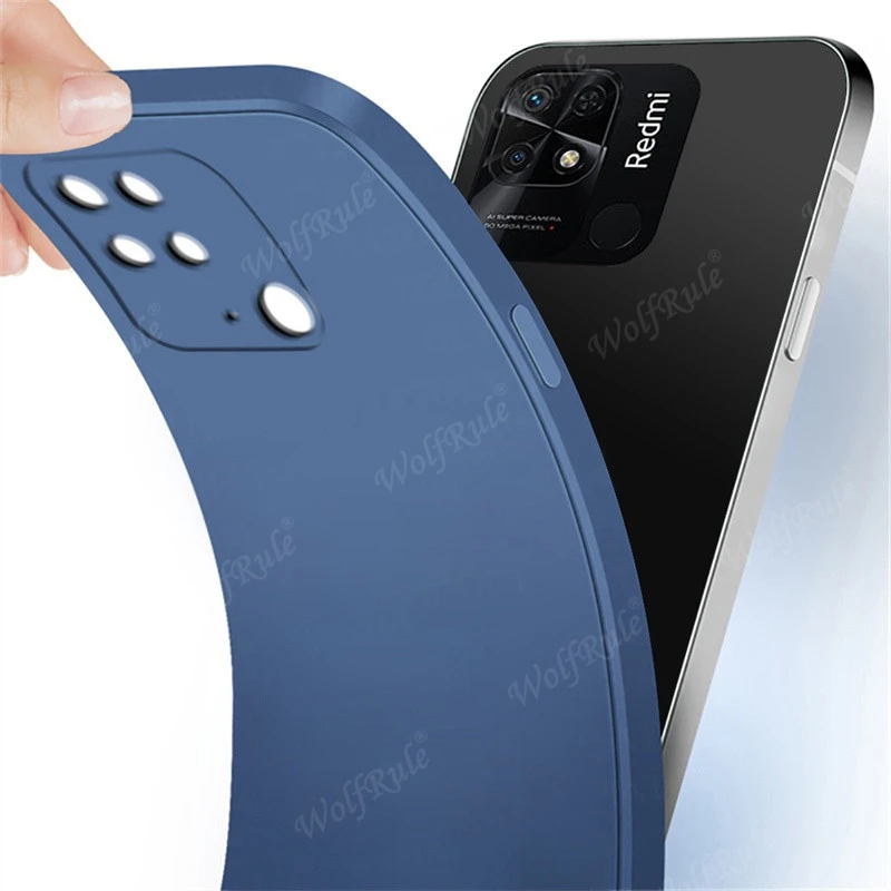 For Poco M7 Case Cover Xiaomi Poco M7 Plus Capas Shockproof Original Liquid Silicone Phone Back Bumper TPU Soft Fundas Poco M7