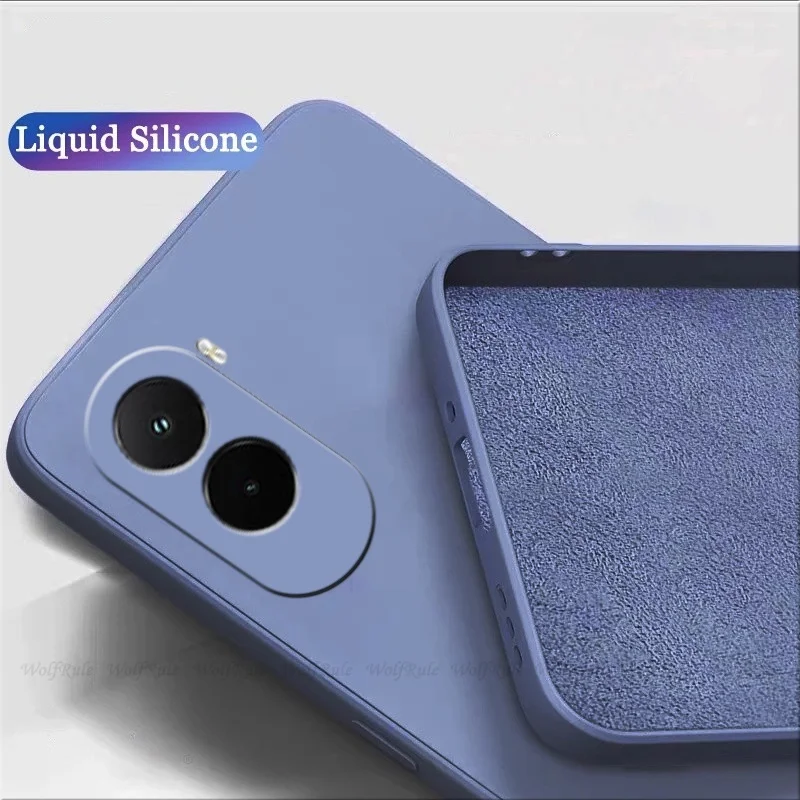 For Poco M7 Case Cover Xiaomi Poco M7 Plus Capas Shockproof Original Liquid Silicone Phone Back Bumper TPU Soft Fundas Poco M7