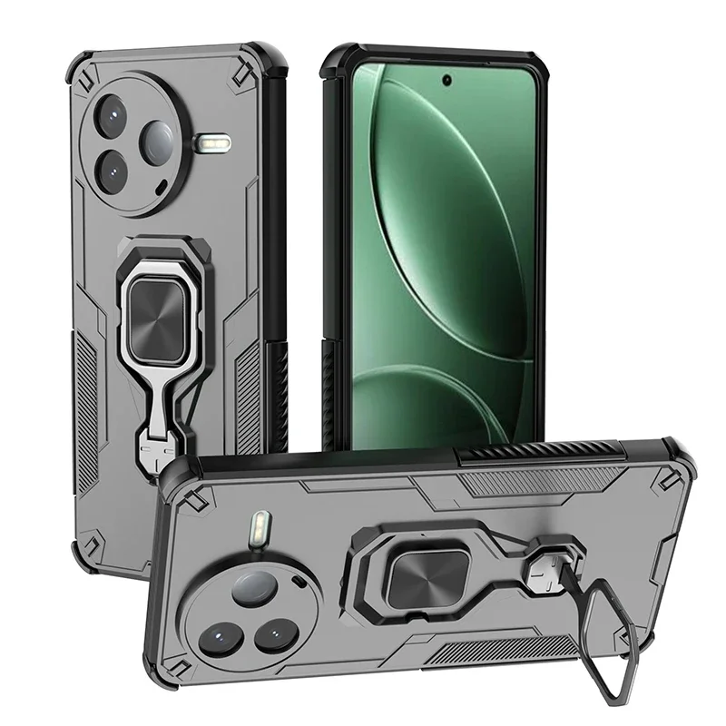 Kickstand Case For Xiaomi Poco F7 Pro F7 Ultra Cover Lens Protection Ring Stand Magnetic Bracket Shell Fundas Coque