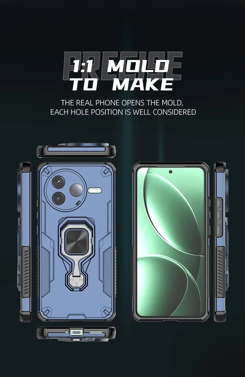 Kickstand Case For Xiaomi Poco F7 Pro F7 Ultra Cover Lens Protection Ring Stand Magnetic Bracket Shell Fundas Coque