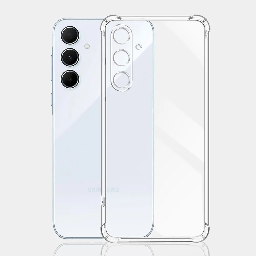 For Samsung Galaxy Quantum 4 5 Case Shockproof Transparent Silicone Soft Phone Cover For Samsung Jump3 Buddy 3 Clear Back Cover