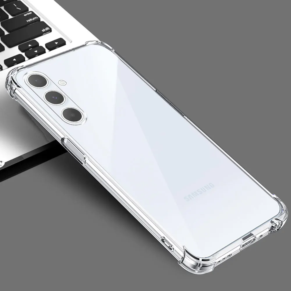 For Samsung Galaxy Quantum 4 5 Case Shockproof Transparent Silicone Soft Phone Cover For Samsung Jump3 Buddy 3 Clear Back Cover