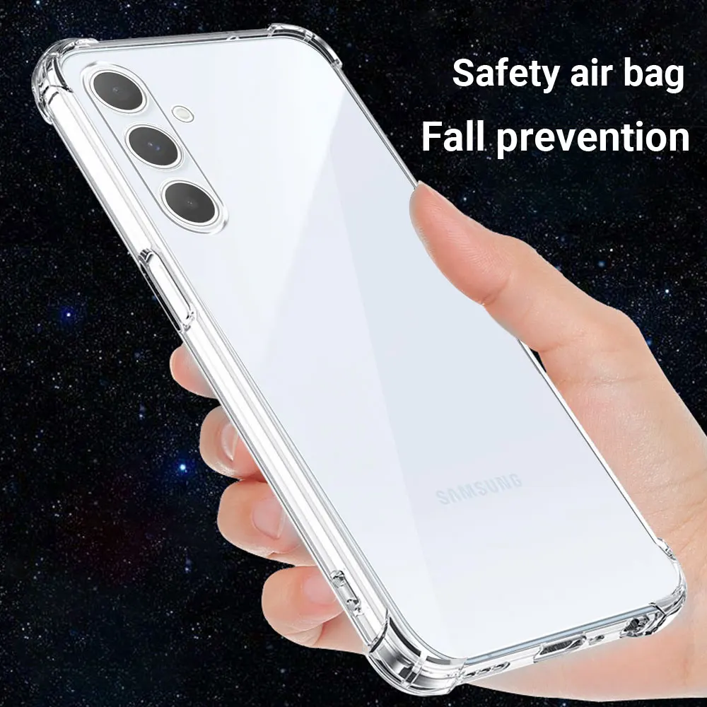 For Samsung Galaxy Quantum 4 5 Case Shockproof Transparent Silicone Soft Phone Cover For Samsung Jump3 Buddy 3 Clear Back Cover