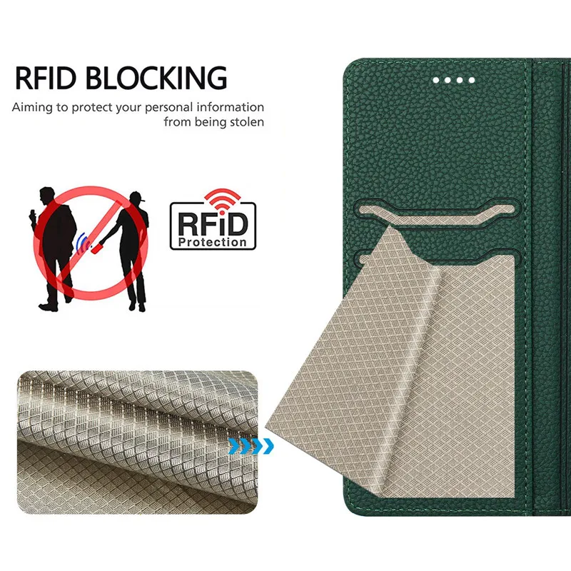Retro Magnetic Wallet Anti-theft Phone Case For iPhone 16 15 14 Plus 13 12 Mini 11 Pro Max Magnetic Flip Cover Leather Bags 2025
