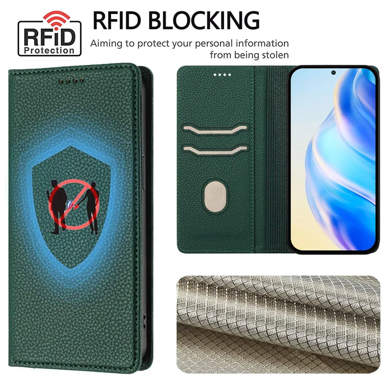 Retro Magnetic Wallet Anti-theft Phone Case For iPhone 16 15 14 Plus 13 12 Mini 11 Pro Max Magnetic Flip Cover Leather Bags 2025