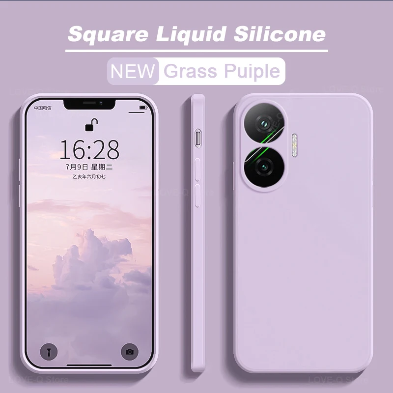 Poco F7 F 7 Pocof7 Case Liquid Silicone Camera Lens Protector Phone Case For Xiaomi Poco F7 Poco F 7 Pocof7 Soft TPU Back Cover