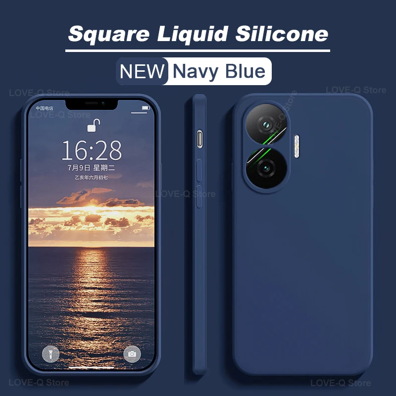 Poco F7 F 7 Pocof7 Case Liquid Silicone Camera Lens Protector Phone Case For Xiaomi Poco F7 Poco F 7 Pocof7 Soft TPU Back Cover